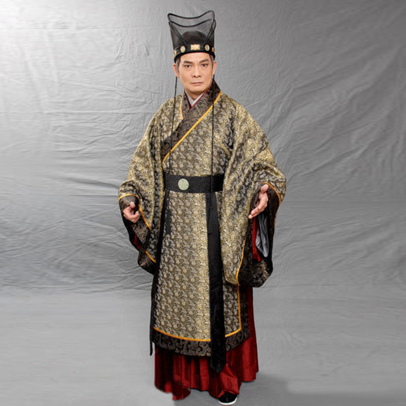 古装大臣影视装汉服男臣服老爷汉朝秦朝官员民族服装