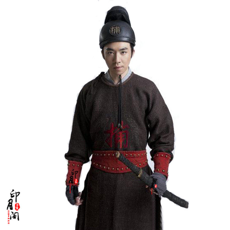 古装影视唐朝捕快衙门衙役男汉棉麻武侠大臣民族服装