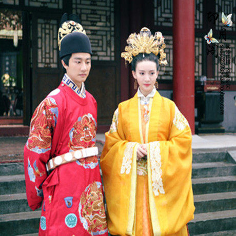 新款影视古装明朝男古装皇帝服王爷服古装喜服结婚喜服