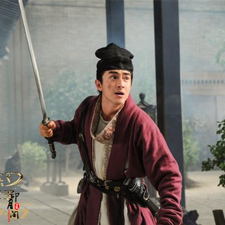 影视装狄仁杰之四大天王赵又廷同款古装唐朝武侠古装侠客演出服