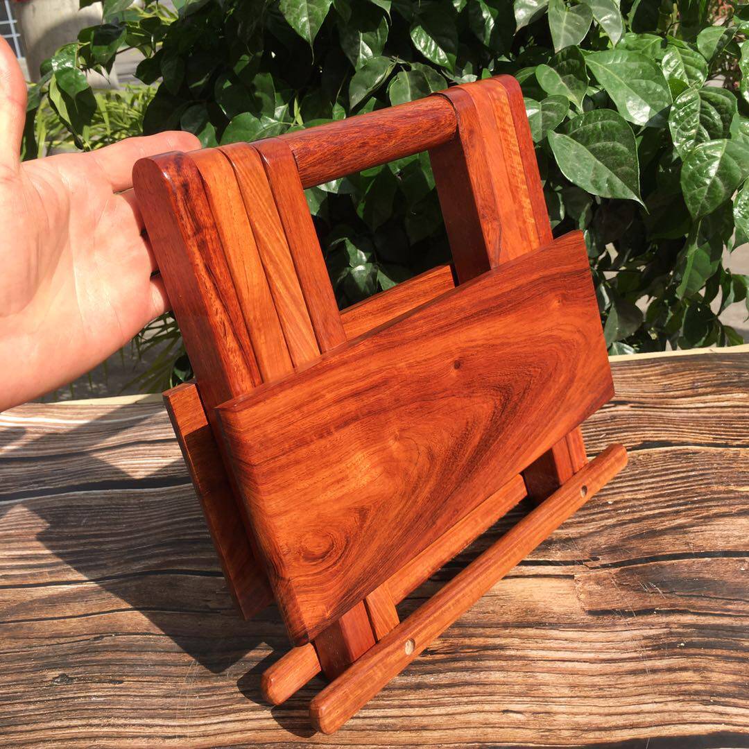 红木马扎创意换鞋中式折叠矮凳便携式创意礼盒