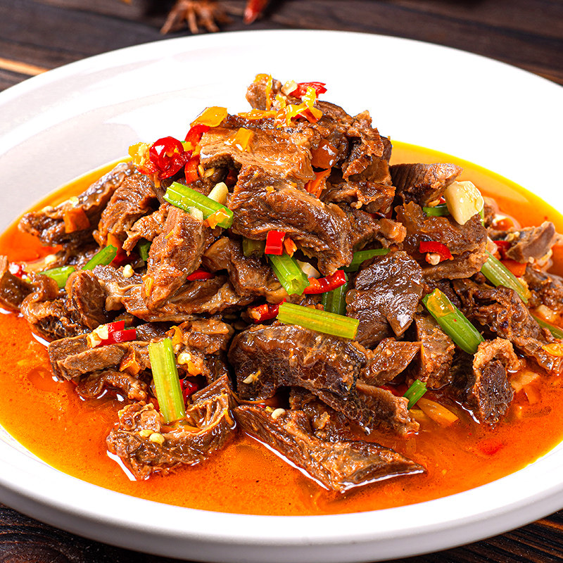 红烧驴肉550g酒饭饭店餐厅特色半成品冷冻食材驴肉