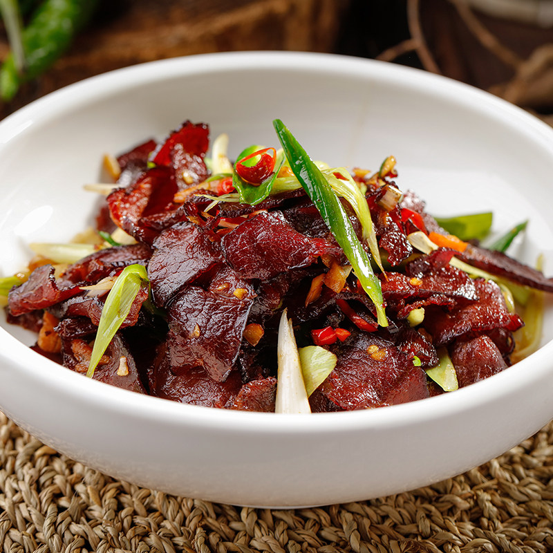 腊尚煌腊牛肉125g柴火烟熏腊牛肉片湖南腊味腊