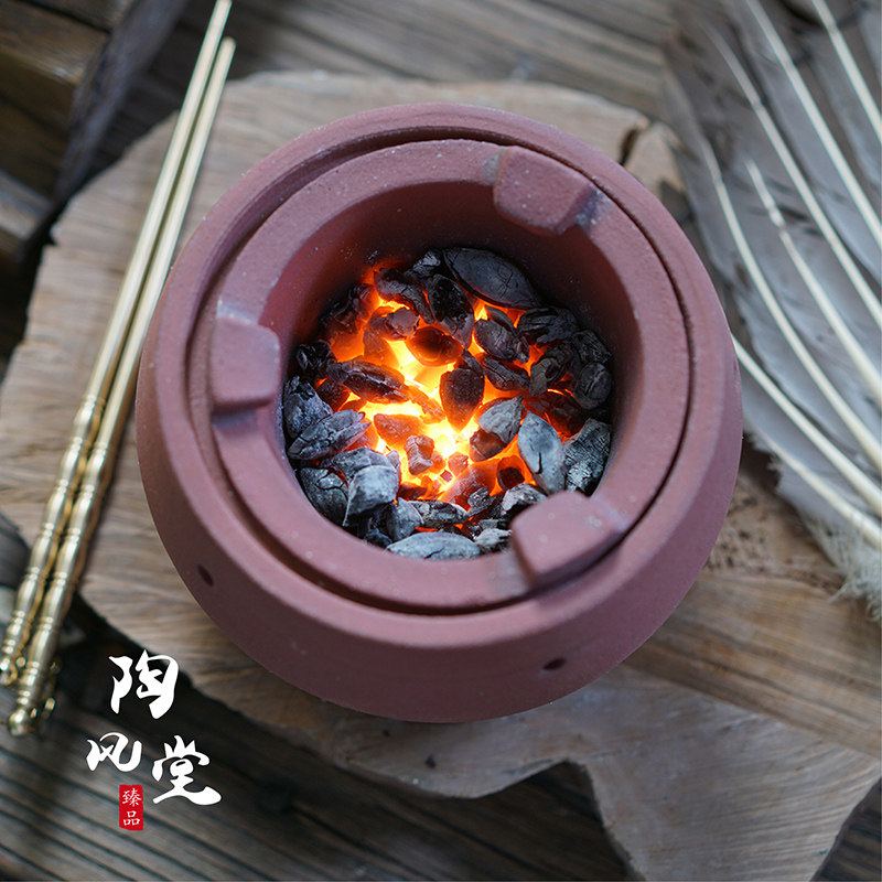 烧炭炭炉红泥家用木炭火锅炉温小火炉功夫茶烧水茶道