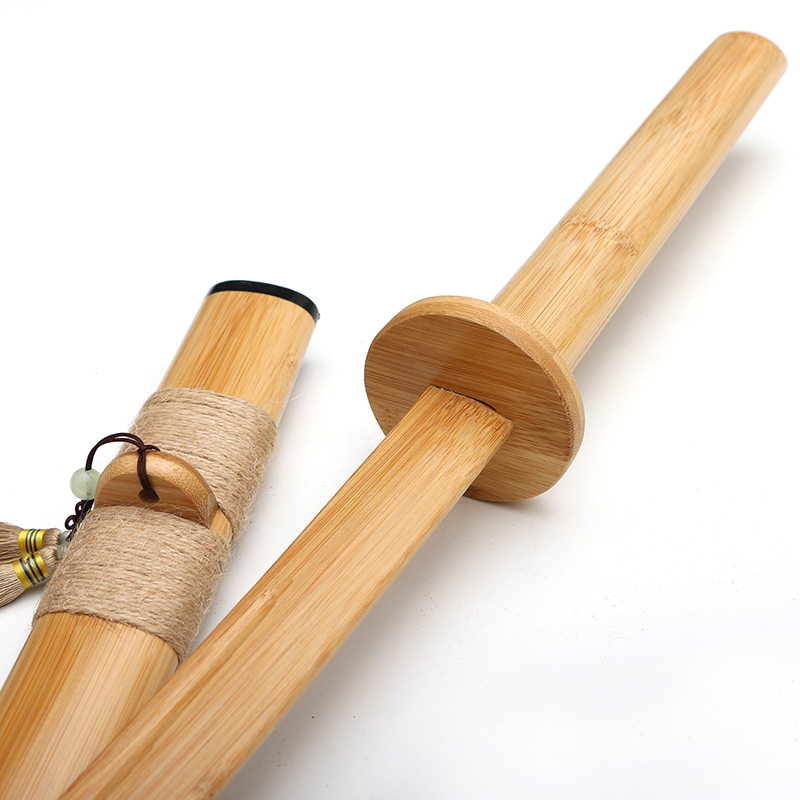 刀剑剑道练习训练拔刀日本武士带鞘木刀表演刀