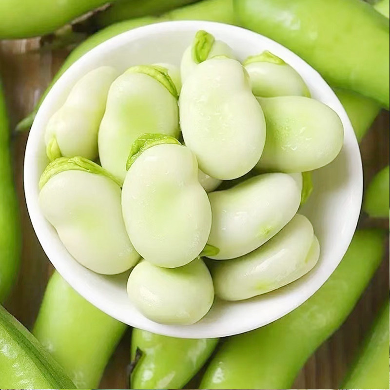 蚕豆云南特产蔬菜现摘去皮绿心嫩青胡豆新鲜新鲜豆类