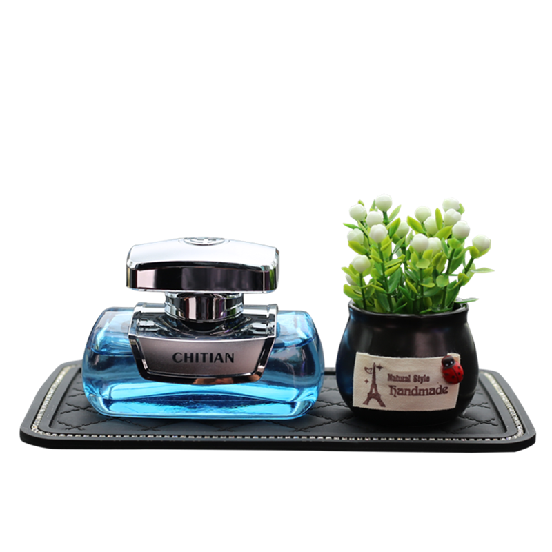 车载汽车持久用品挥发容器盒子车内加装香水汽车香水香薰