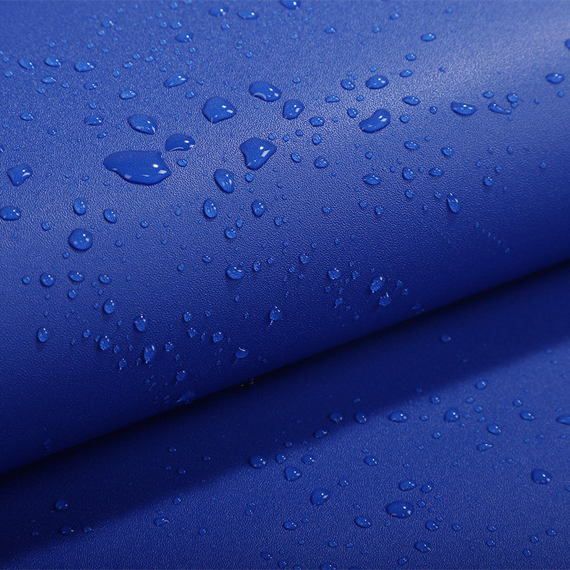 宝蓝蓝色贴纸自粘墙纸壁纸广告即时装饰不干胶墙贴