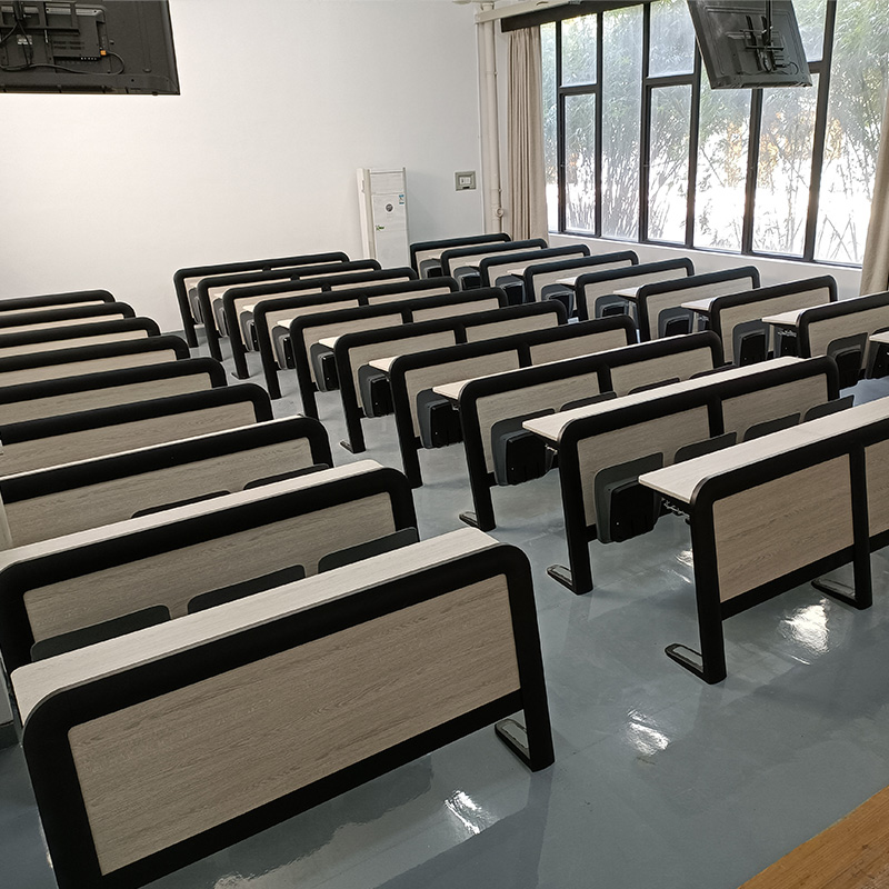 ieq高颜值多媒体阶梯教室课桌椅大学学校会议室座椅课桌椅