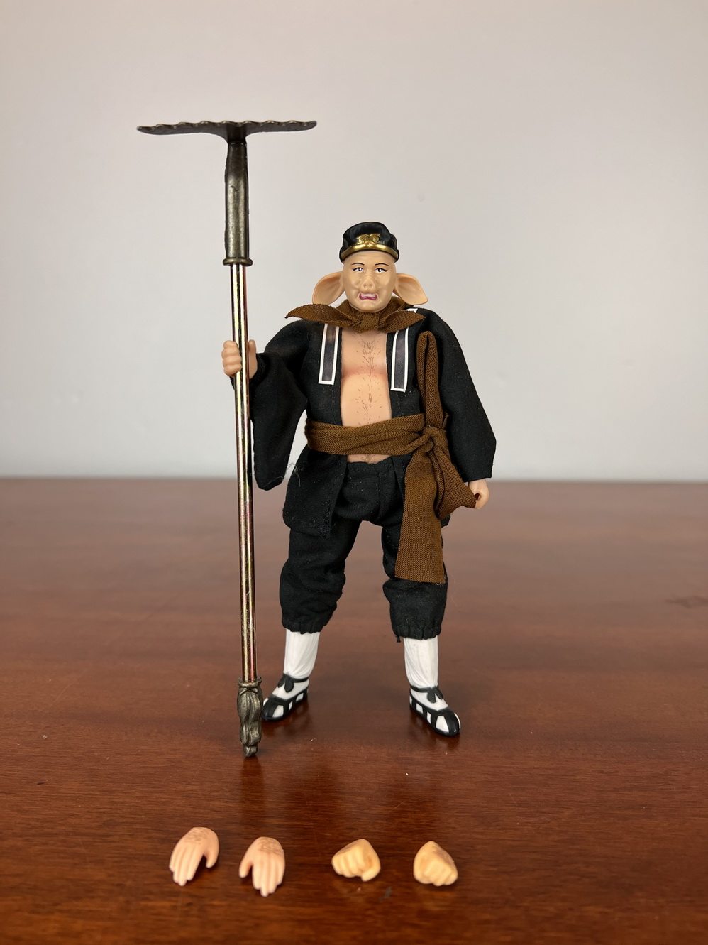 现货人偶小兵布衣悟能猪八戒手办西游记可动即发潮玩盲盒