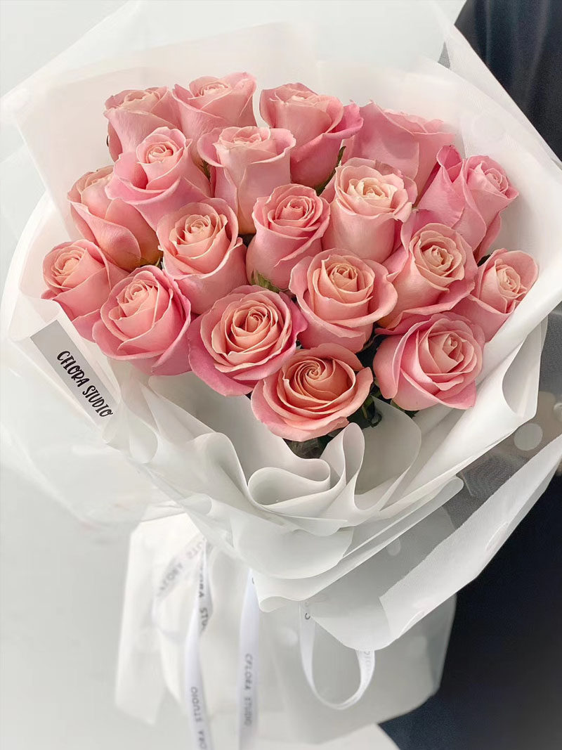 进口厄瓜多尔玫瑰玫瑰花花束上海同城生日送女花店鲜花速递同城