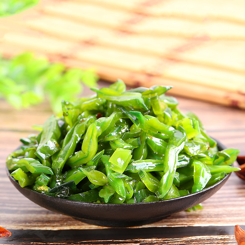 永超酱菜香汁海白菜香辣裙带菜梗断即咸菜下饭海带