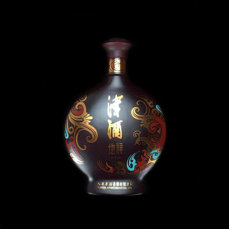 天津津酒地祥正品浓香型白酒500ml单瓶装42度纯粮酿造送手提袋