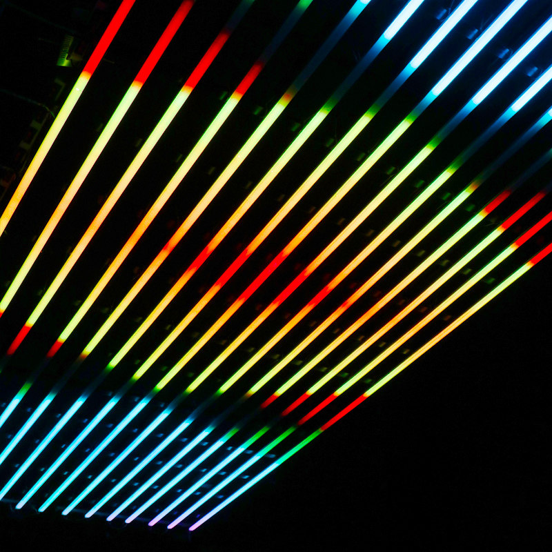 声控节奏灯带可编程ktv房间酒吧舞台跑马流水led灯带