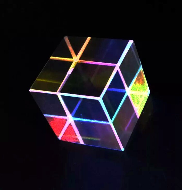 棱镜六面大号20mm光之立方宇宙魔方拍照生日教学仪器