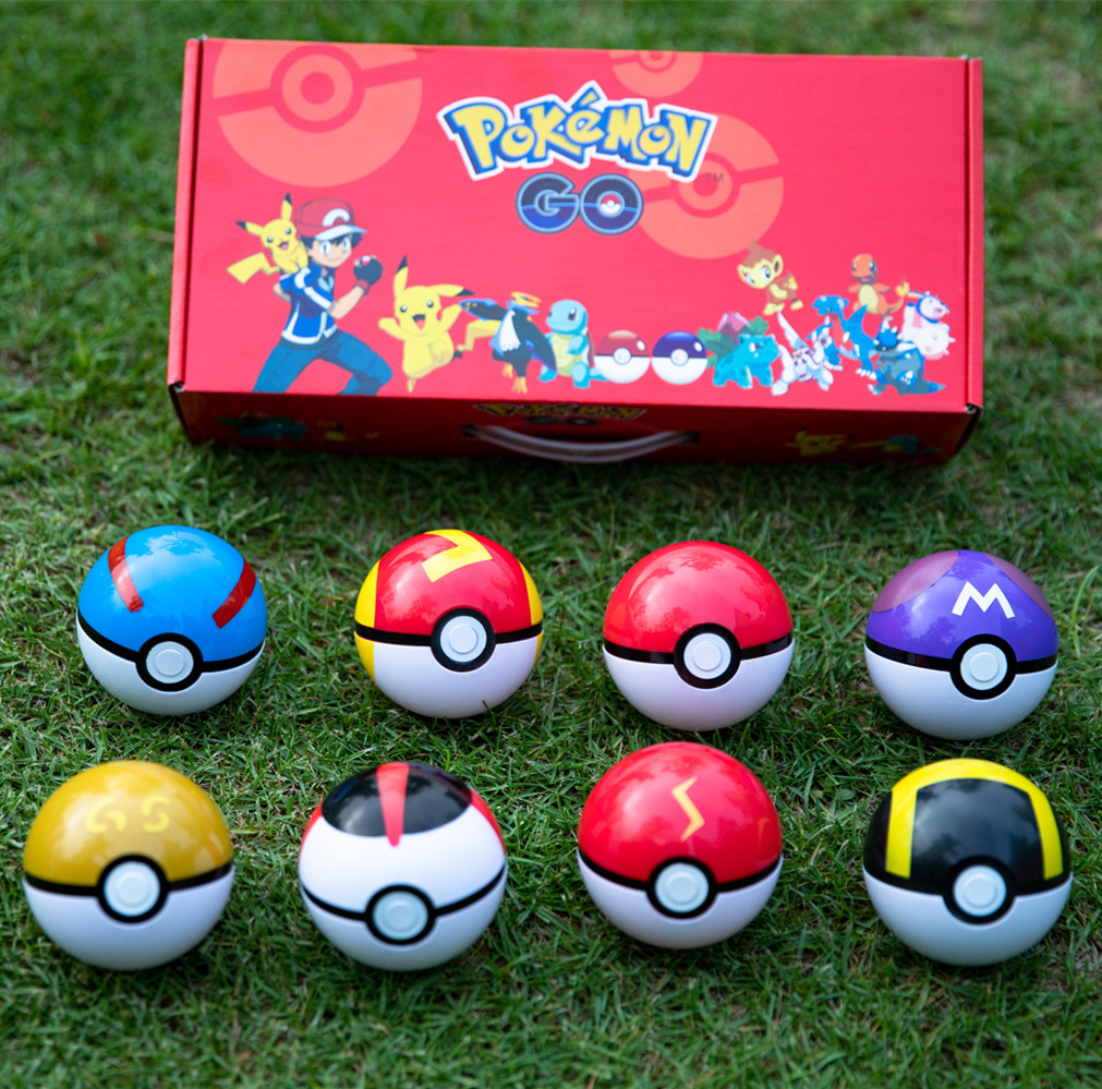 神奇宝贝皮卡丘宝可梦小宠物口袋妖怪模型精灵球儿童玩具礼物礼盒