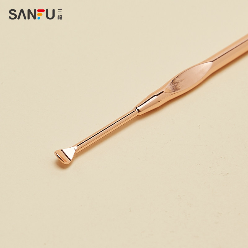 宜简简宜卡通可爱耳挖螺旋式掏耳勺便携式采耳工具化妆