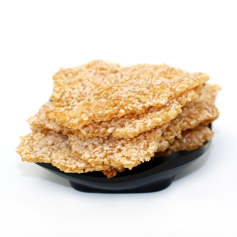 储山大别山农家大米手工锅巴1斤土灶油炸香酥膨化食品