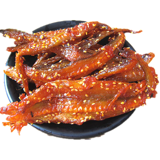 龙头鱼干即食甜辣500g蜜汁香辣麻辣鱼片零食即食鱼零食