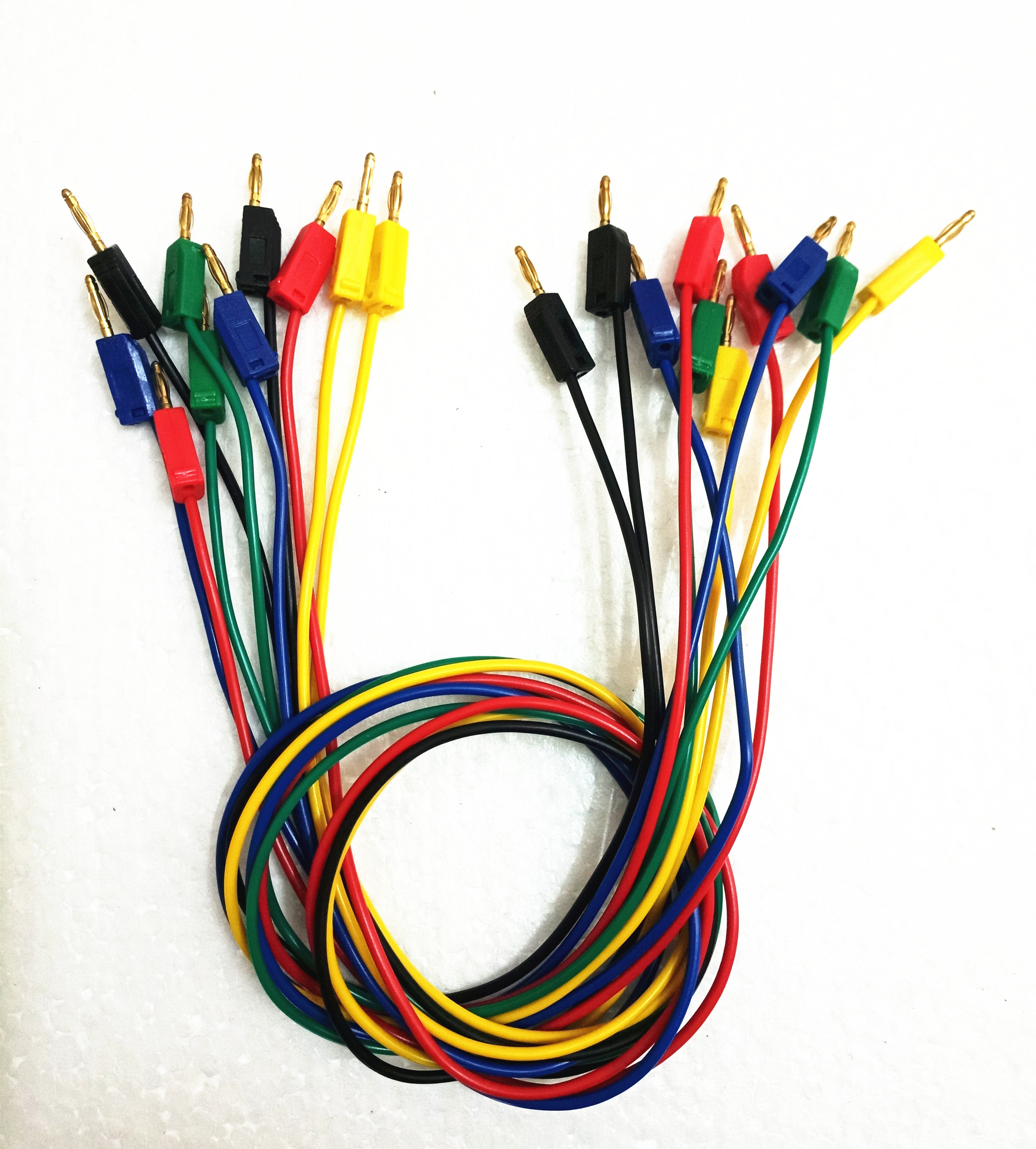 香蕉2mm测试k2abd51电线实验导线电源线插头插座连接线