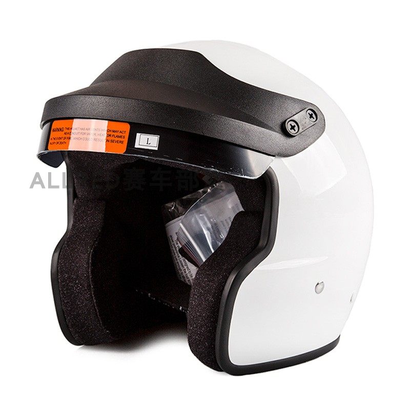 现货fia8859sa2020认证汽车拉力赛hans汉斯半盔防火阻燃摩托车头盔