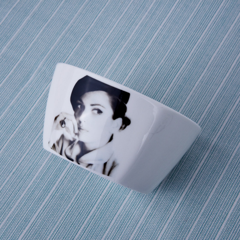 照片专属定制饭碗diy情侣头像一人单个家用可爱碗