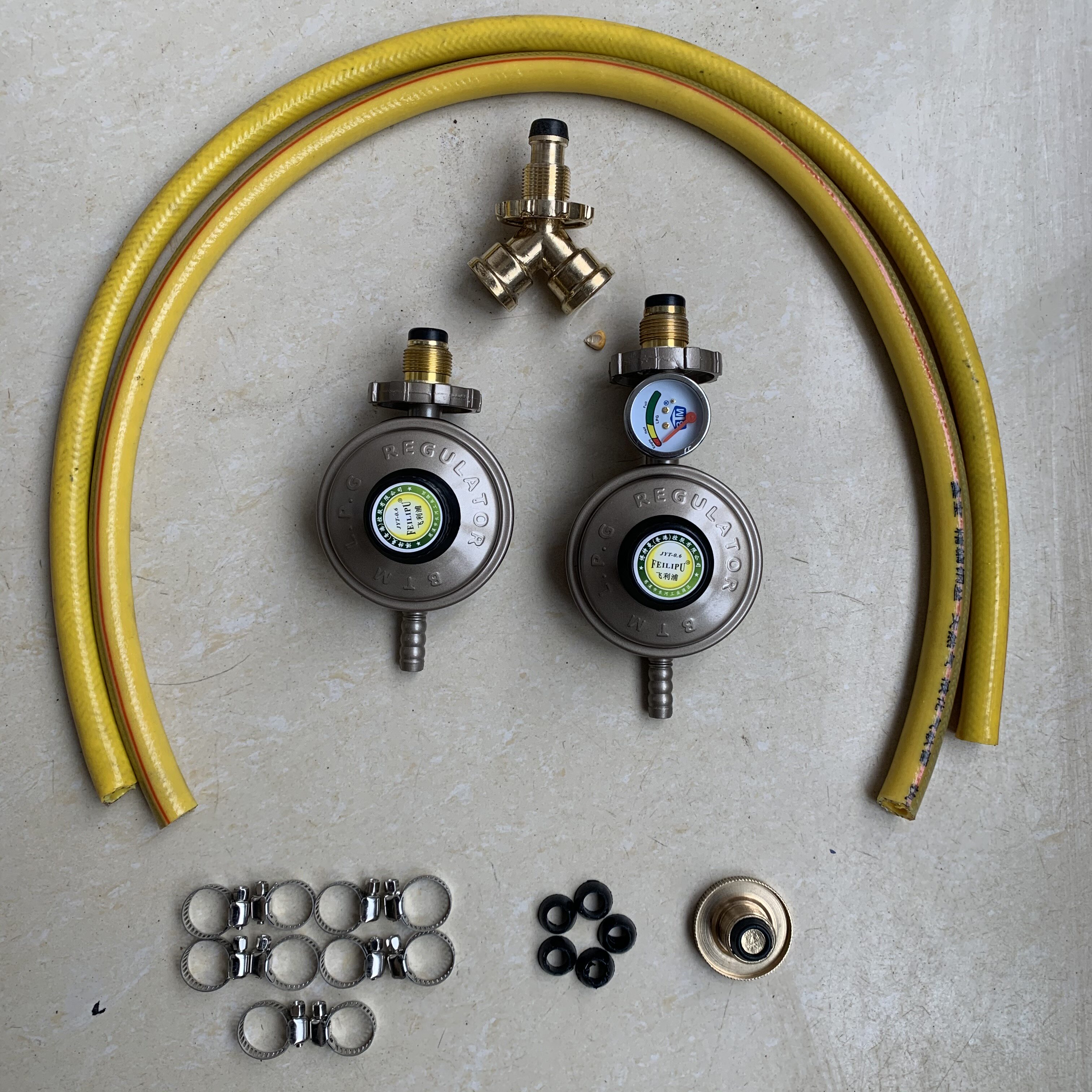 液化气钢瓶转换接头一头两头使用煤气罐安装高压其他阀门