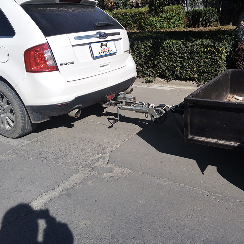 福特锐界拖车方口杠改装保险杠露营拖挂牵引通用全车改装套件