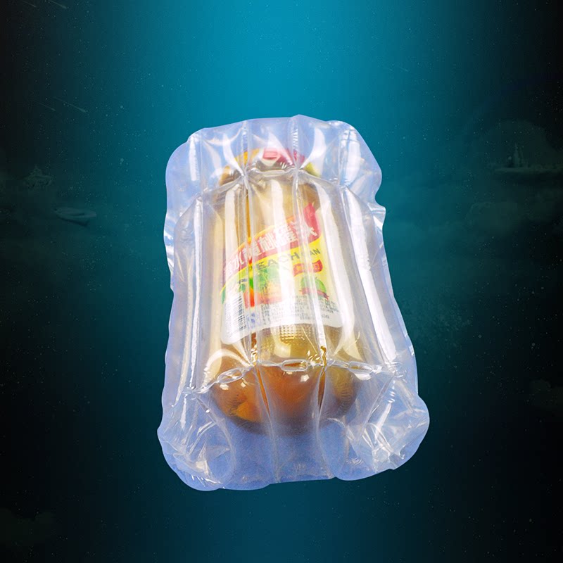 小罐头蜂蜜气柱袋气泡柱缓冲防震充气气泡包装膜泡沫气囊卷材加厚