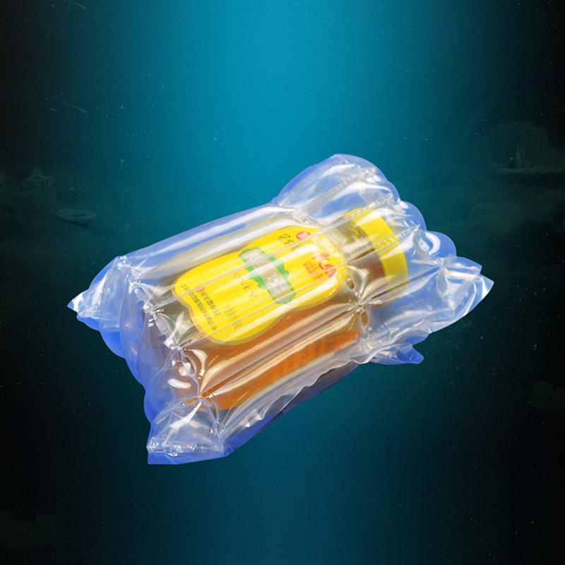 气泡冠生园罐头蜂蜜气柱袋缓冲防震充气包装垫片气柱袋