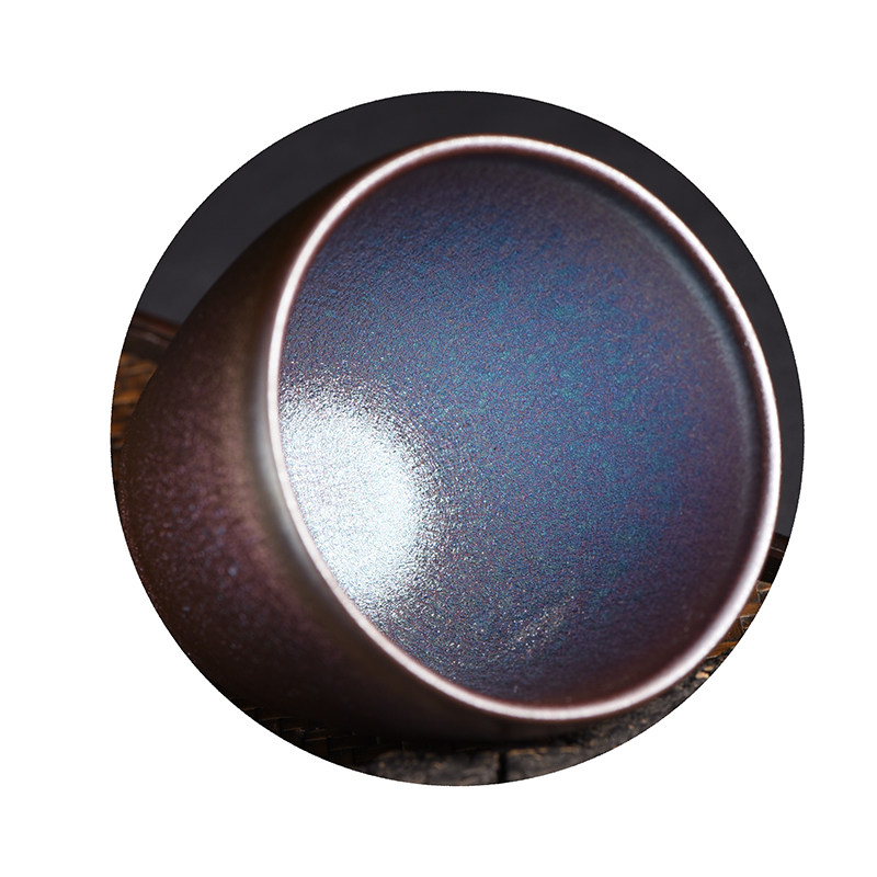 茶杯创意礼品礼品盒盒装建阳手作彩金彩色建盏建盏