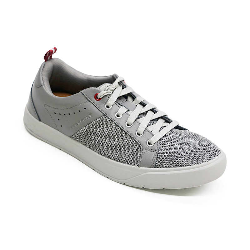 rockport乐步春夏男鞋休闲时尚板鞋拼接平底smu203m02休闲板鞋