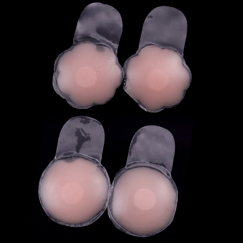 self-adhesive silicone nipple cover bra pad invisible chest