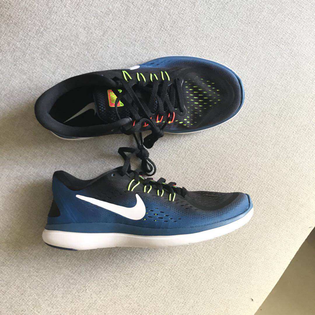 彼岸 耐克/nike flex 男子赤足网面透气轻便跑步鞋 898457-003