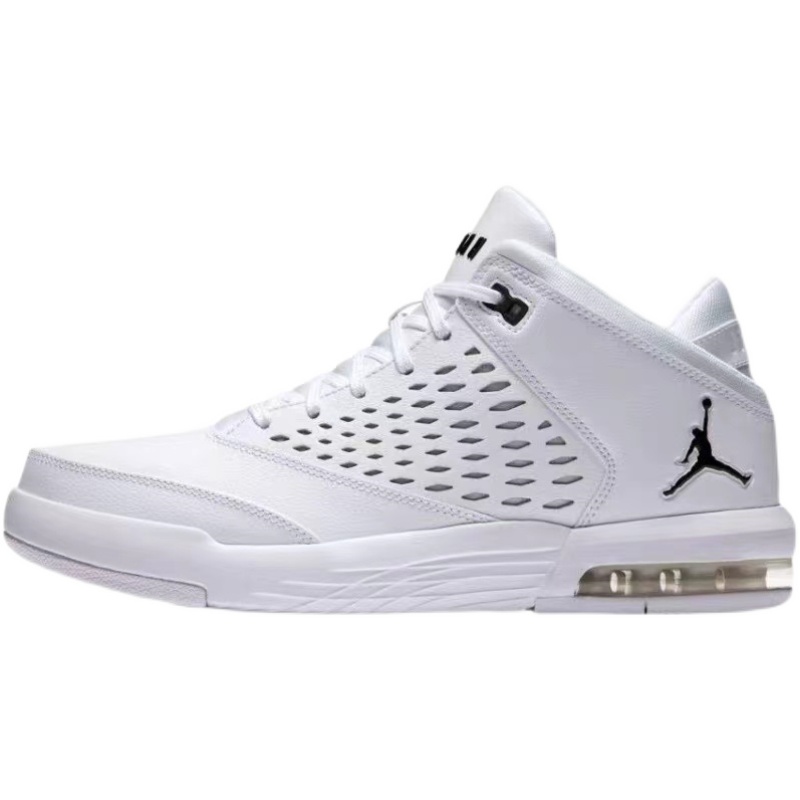jordanflightoriginaj5乔丹纯白简版男子篮球球鞋篮球鞋