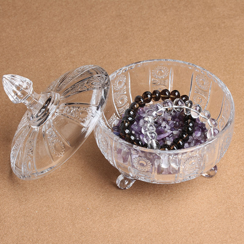 天然水晶消磁石大颗粒消磁水晶碎石手链饰品净化消磁器皿碗许愿瓶