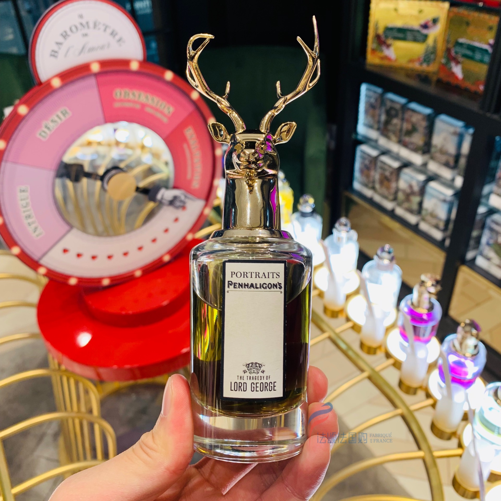 法代潘海利根兽首动物肖像麋鹿鹿头狐狸头猫头麻雀香水