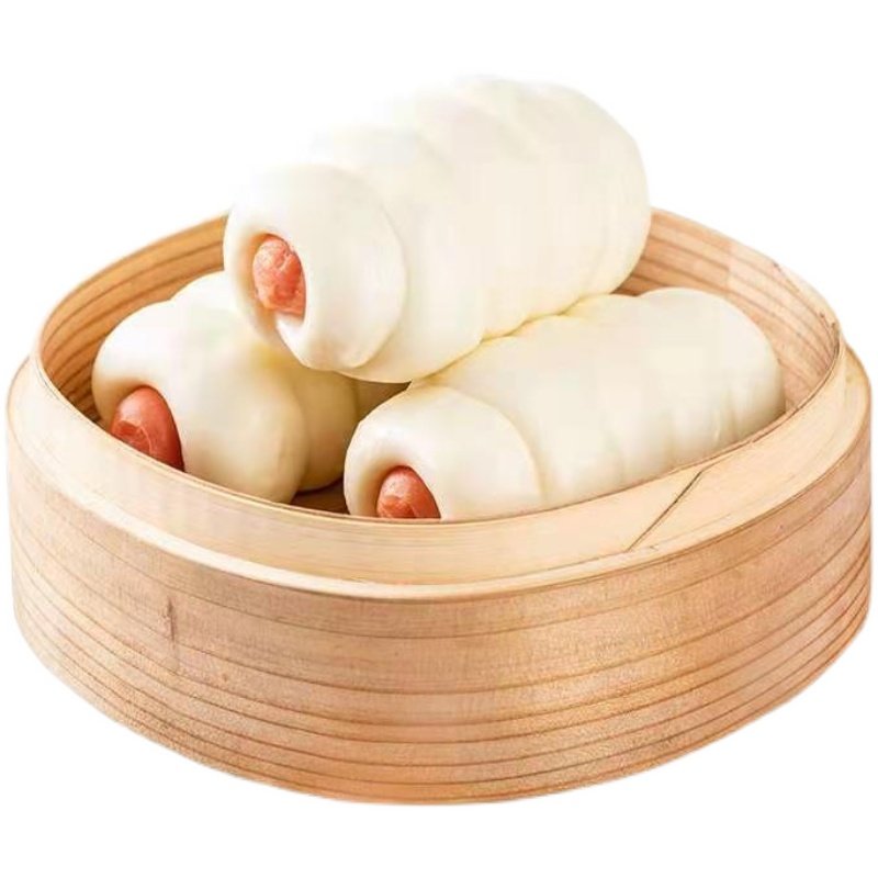 热狗整箱馒头速冻肠仔包卷心烤肠包点半半成品加热包点