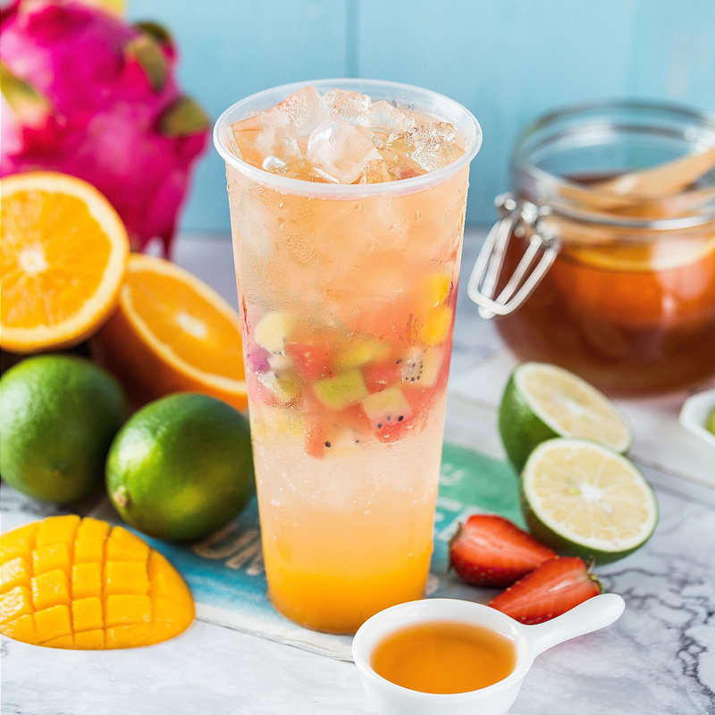 果汁果茶产地招牌水果果味酱综合水浆奶茶店果酱