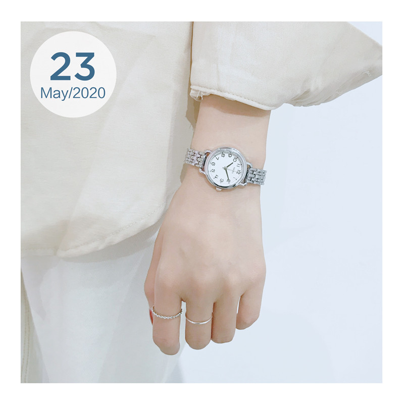 森系小清新手表少女简约气质 ins学院风文艺小表盘细带小巧手链表