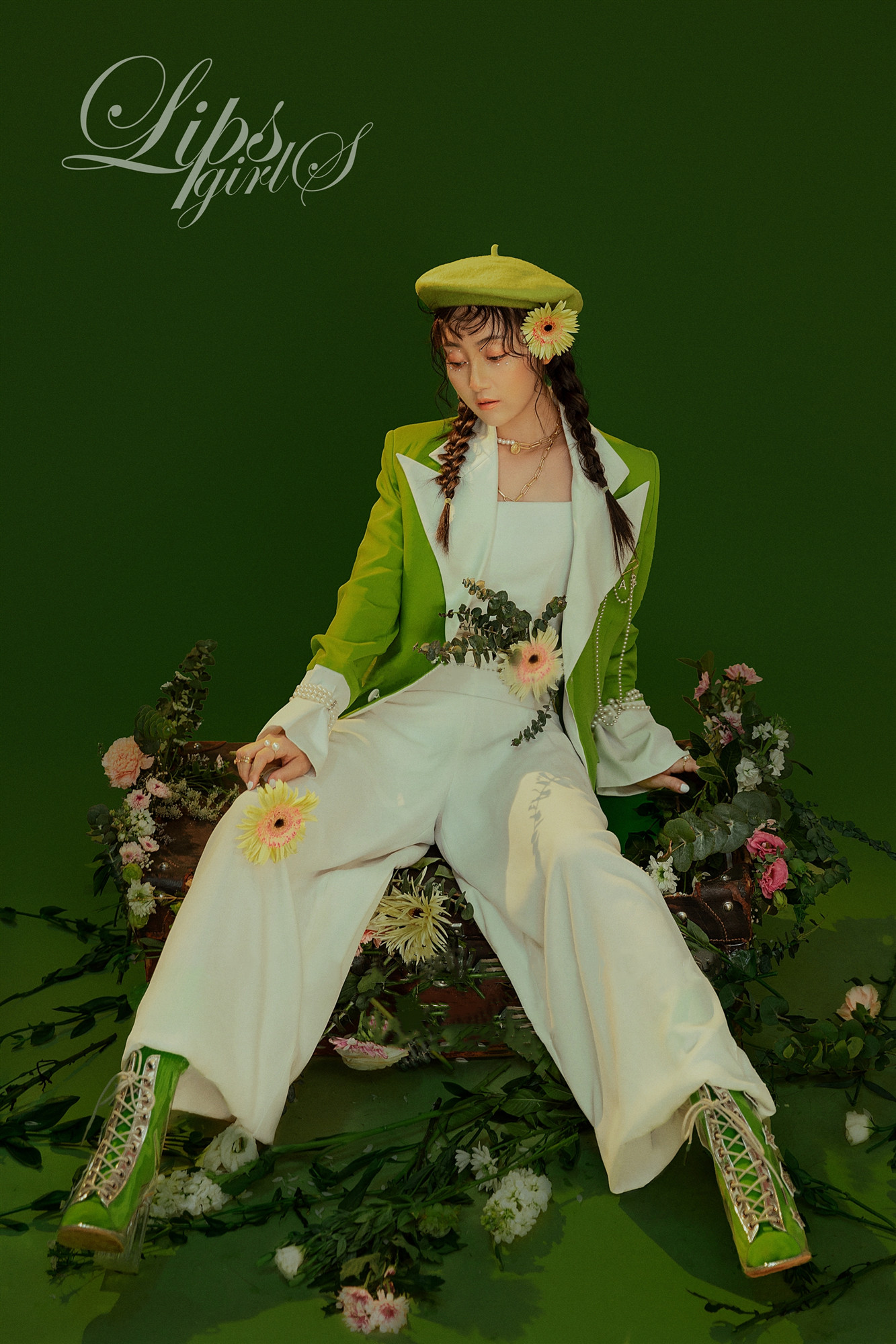 影楼主题写真服装新款小清新艺术照内景甜美森系民族服装