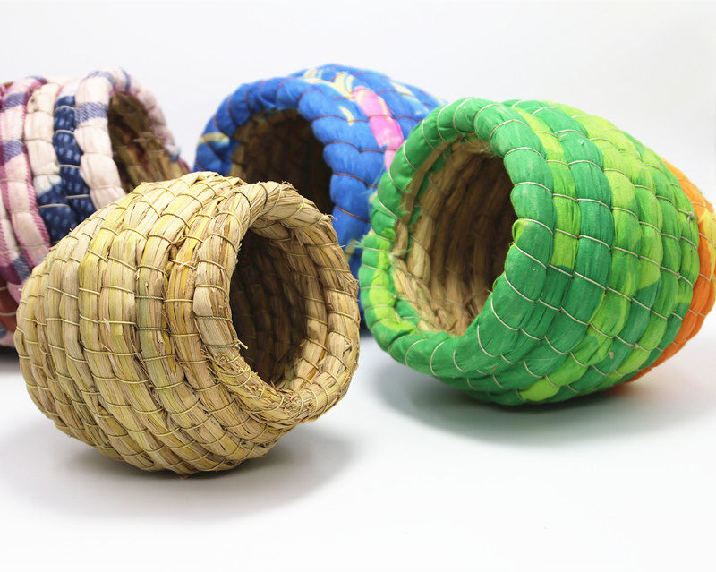 草编鸟窝文鸟牡丹虎皮鹦鹉玩具鸟巢玄风用品其他