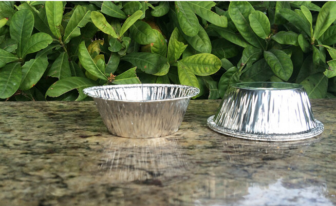 y5一次性铝圆盏锡纸铝箔圆杯点心铝托烘焙蛋糕锡纸