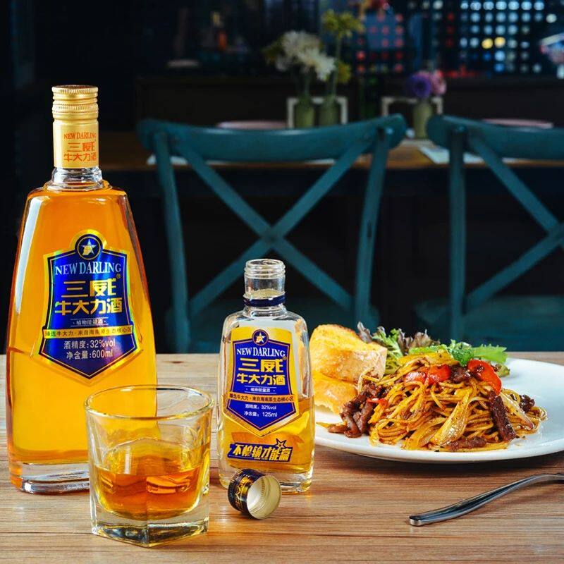 多买多优惠 32度 125ml海南三威牛大力酒2瓶 12瓶 海南特产-mc母婴网