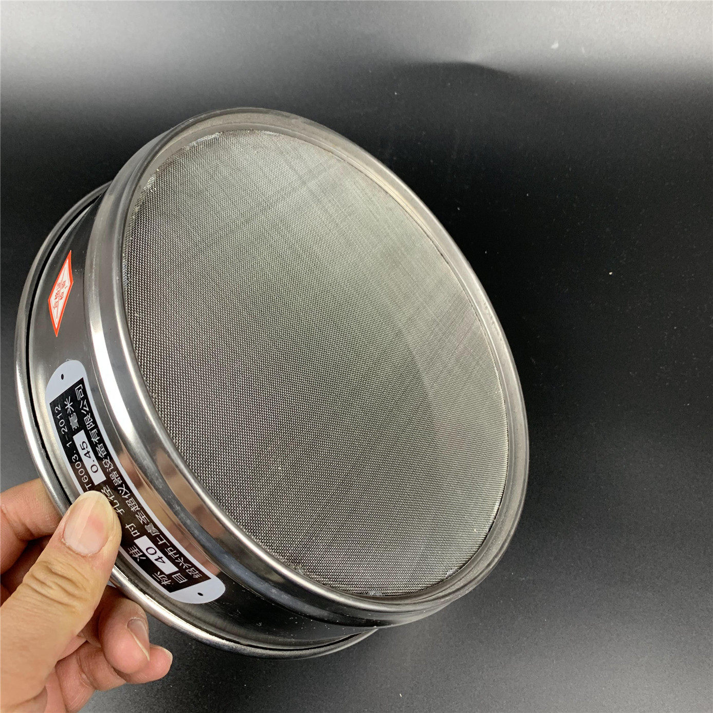 药典面粉中药标准检验不锈钢双层冲框试验实验室面粉筛