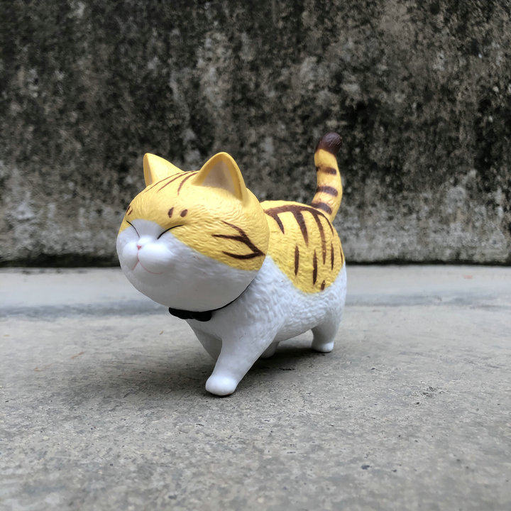 猫咪正版散货仿真橘猫手办动漫周边三花可爱公仔潮玩盲盒