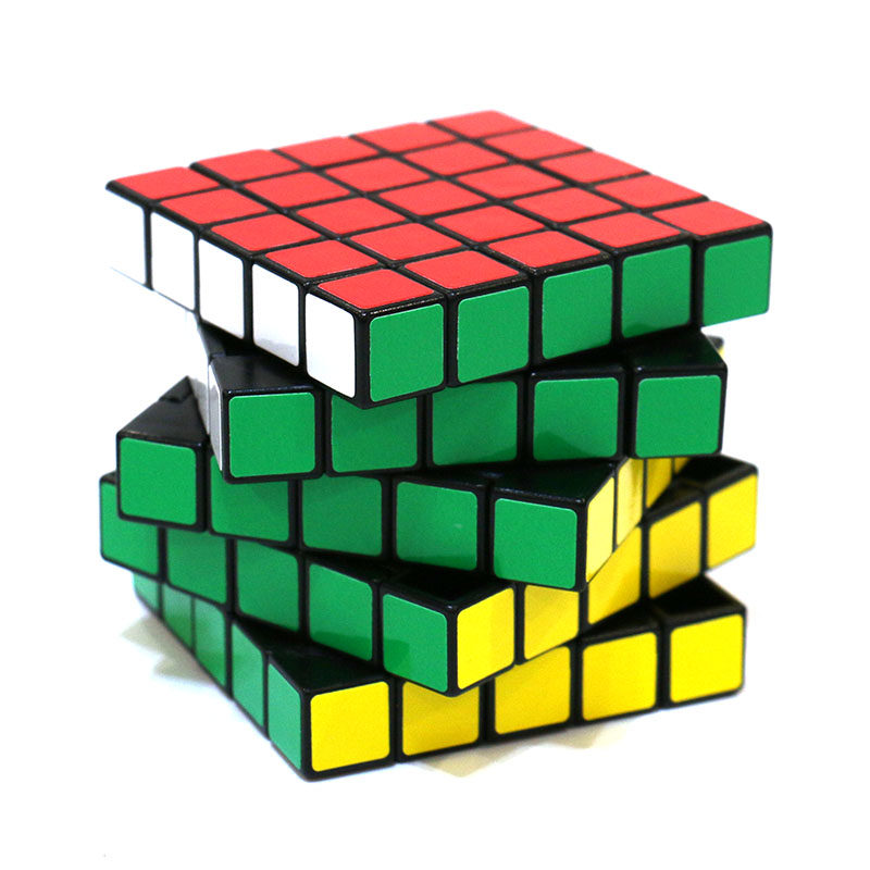 台湾原装东贤 eastsheen 五阶魔方 白底 顺滑 5*5*5 速拧绝版魔方