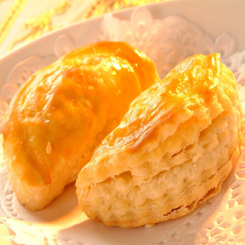 榴莲酥10只装冷冻半成品西餐酒店油炸烤箱小吃广式甜点心千层酥饼