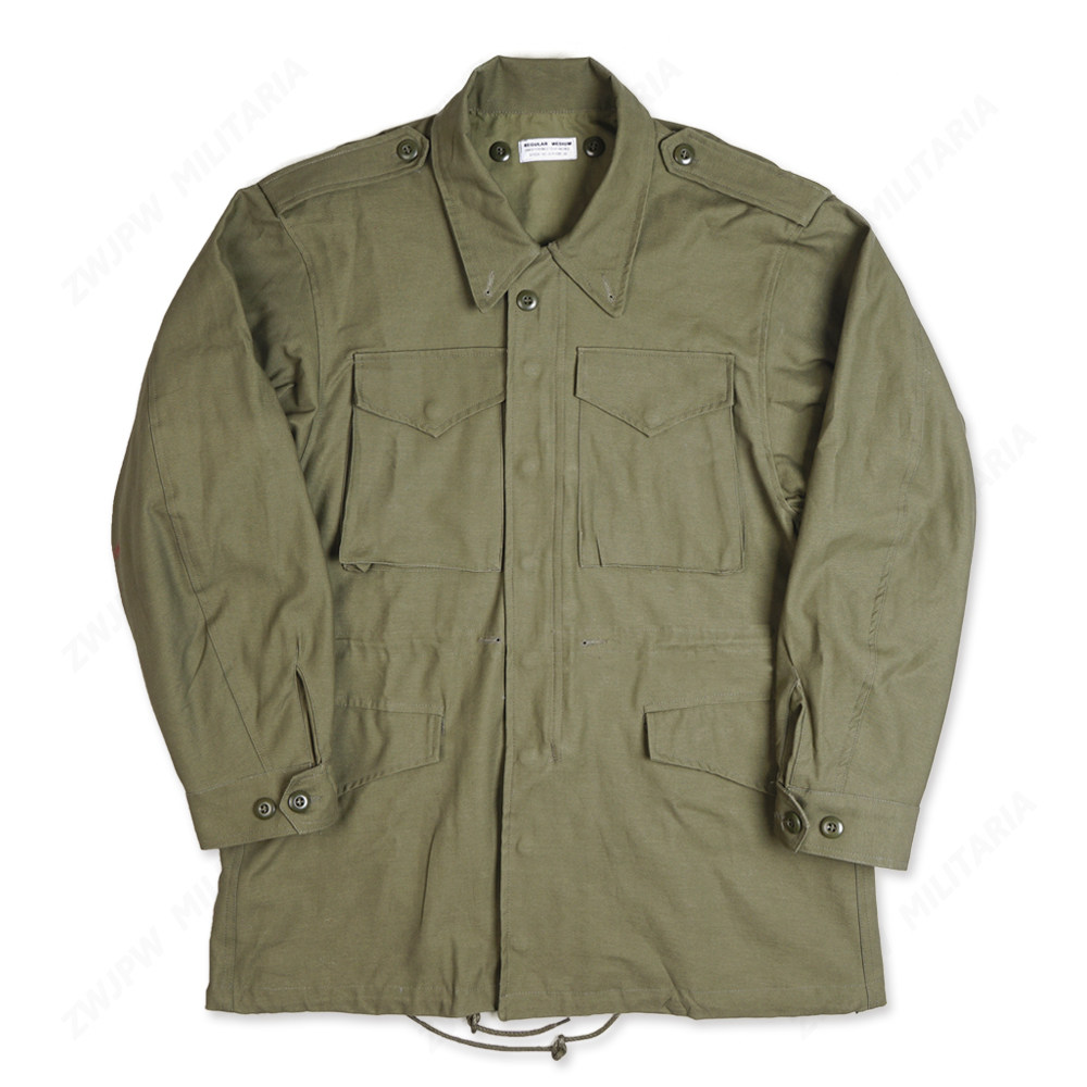 二战韩战越战美军m51parka短款风衣复刻纯棉作训外套
