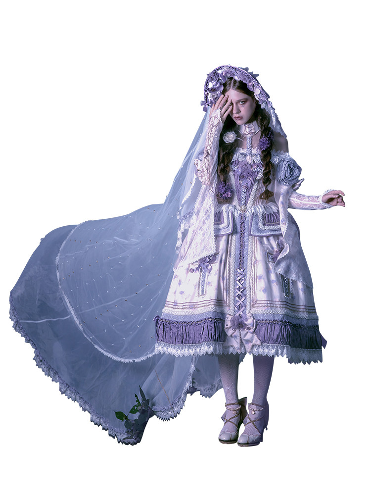 蔷薇之名大天使百列花嫁op古典玩偶lolita现货洛丽塔